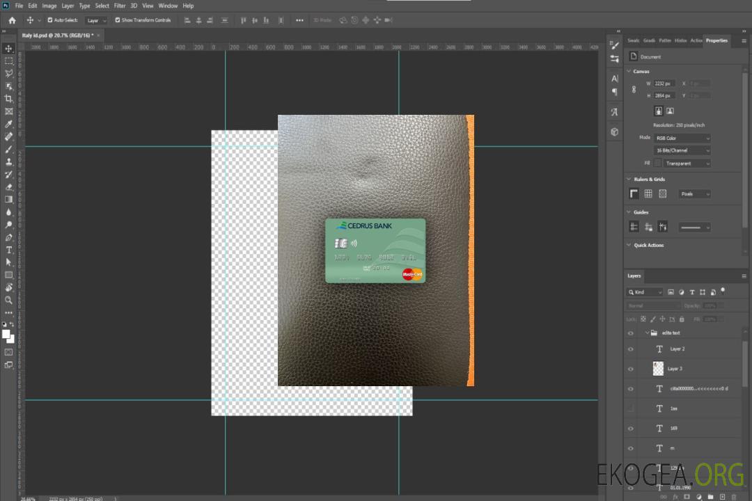 Liban Cedrus Bank mastercard photolook recto template Liban Cedrus Bank mastercard photolook recto template
